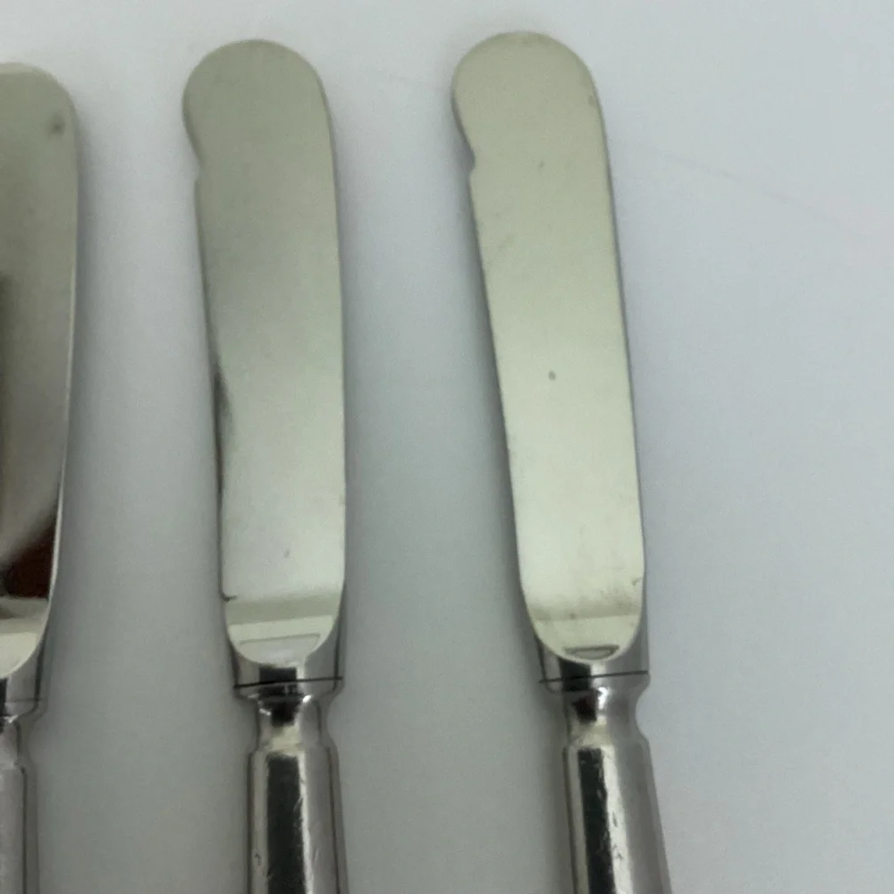 Christofle Hotel Knife Spreader Silverplated Set Of Five France Albi ?